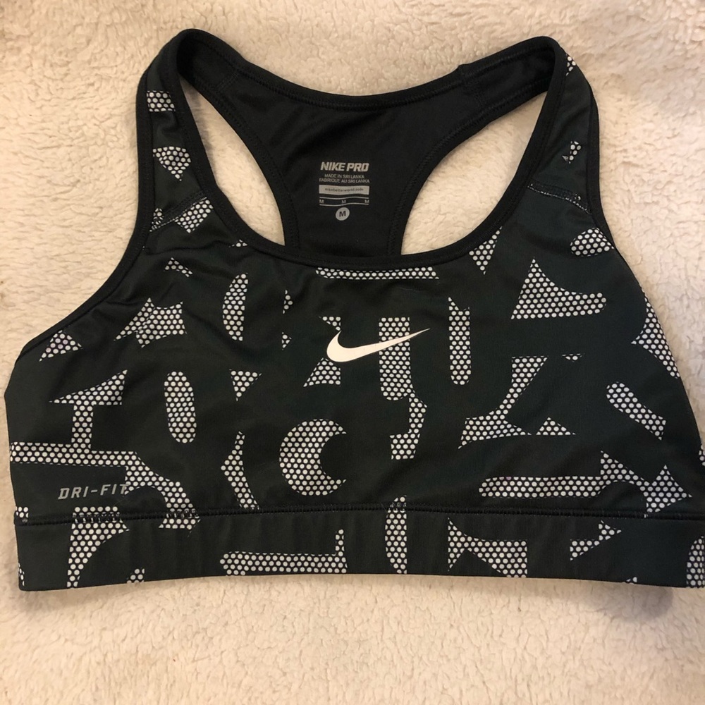 Nike Pro Patterned Sports Bra